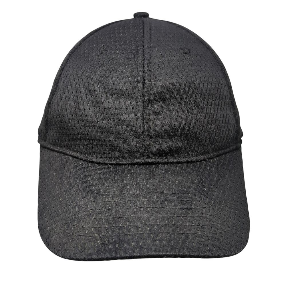 Chef Works Slideback Baseball Cap Black One Size Adjustable Lightweight Blank